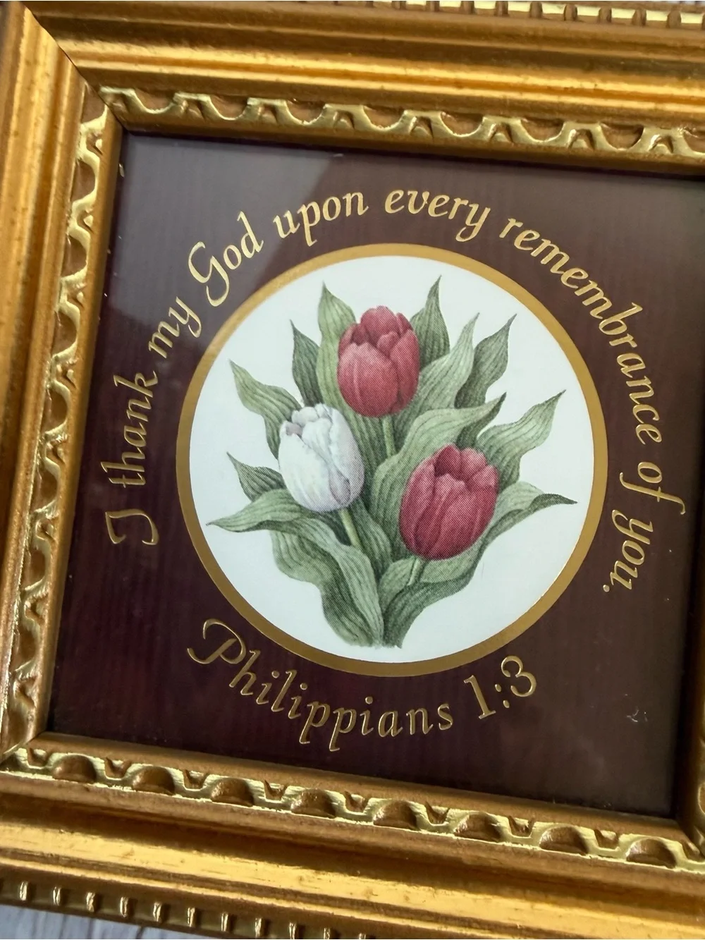 Photo Frames Vintage Lot Of Five Gold